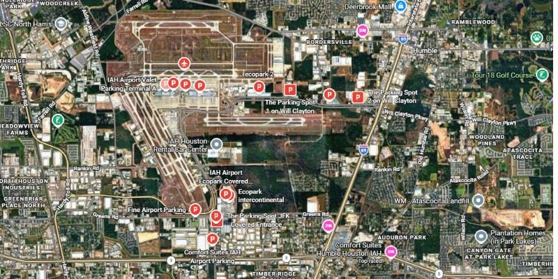How to Get to George Bush Intercontinental Airport (IAH) Parking
